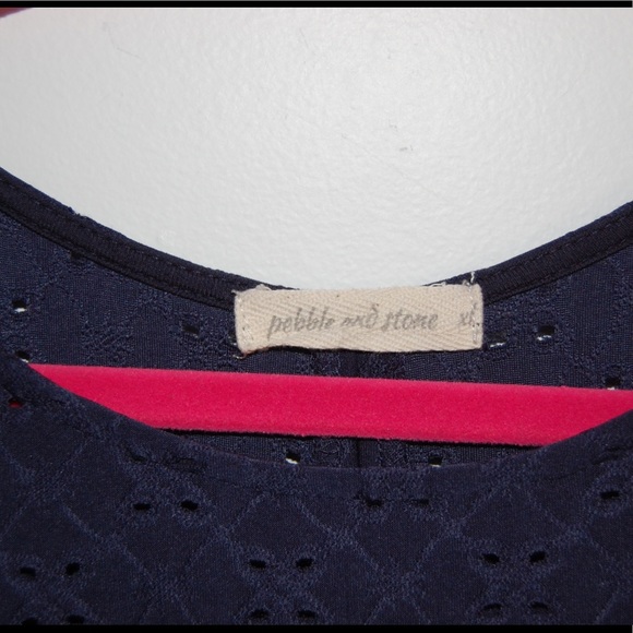 Anthropologie Pebble and Stone Open Back Knit Top - Picture 5 of 8